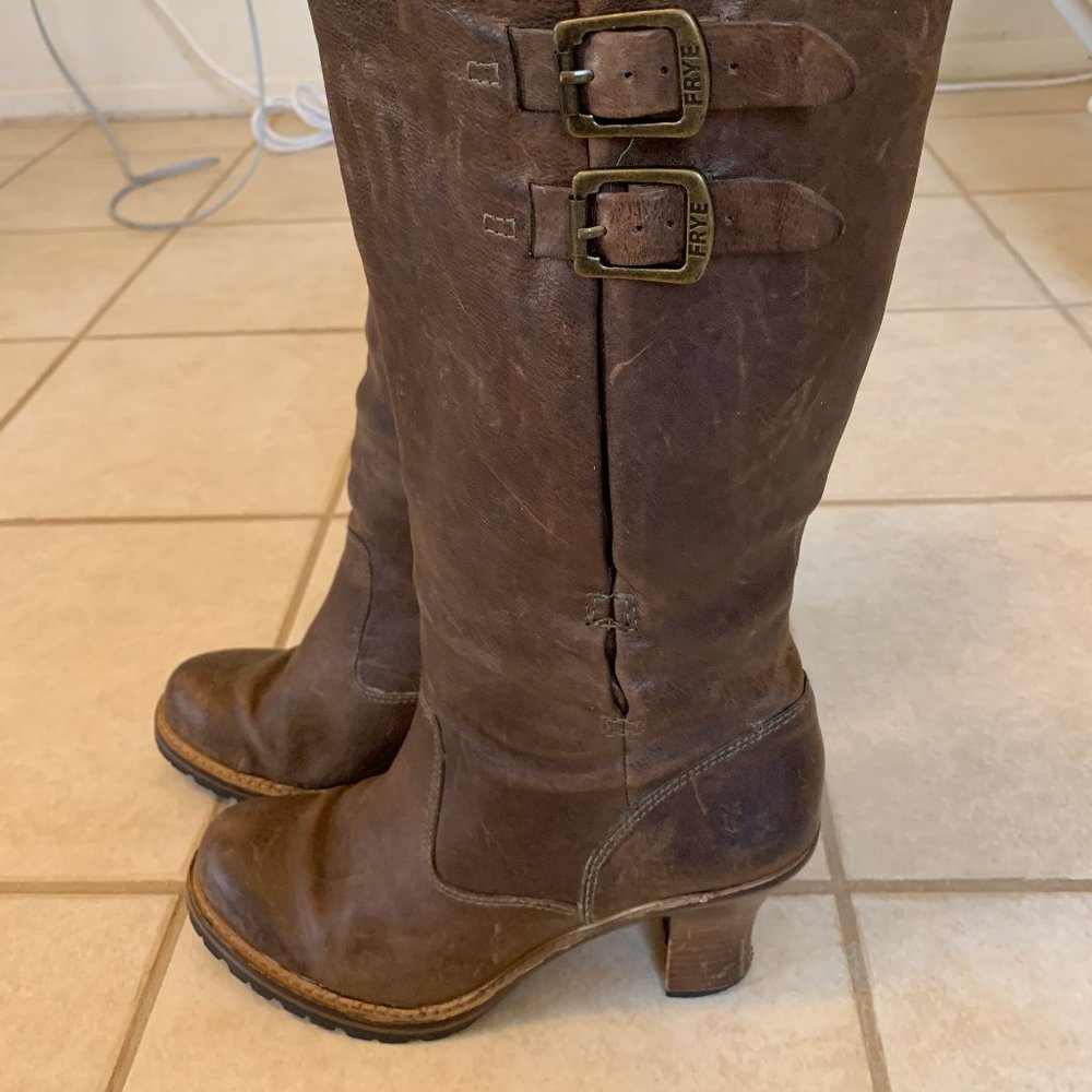 FRYE Heeled Tall Boots Size 11